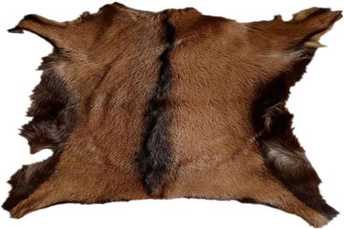 1pcs real goat hide - real,