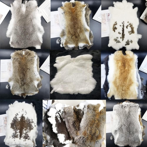 Natural rabbit skin - rabbit,